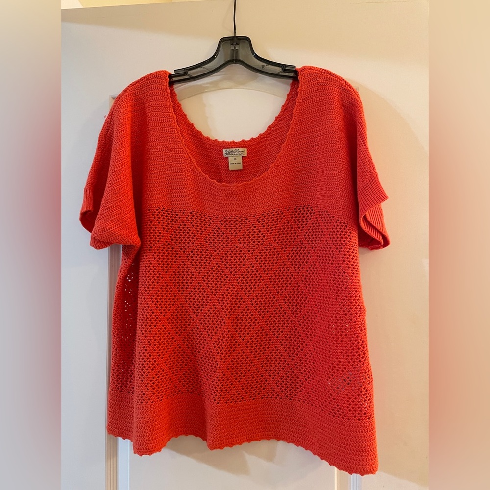 Lucky brand short sleeve sweater